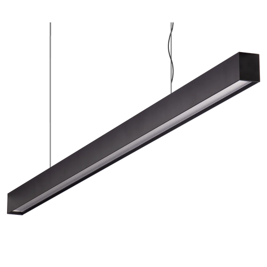 MAXI-40 2.4M Pendant Black Low Diffuser 3K
