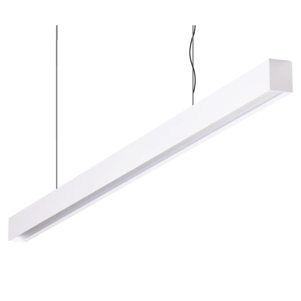 MAXI-40 2.4M Pendant White Low Diffuser 3K