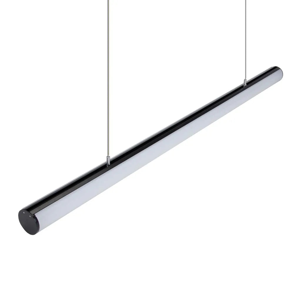 Pipe-60 Linear Pendant 1.7m Black