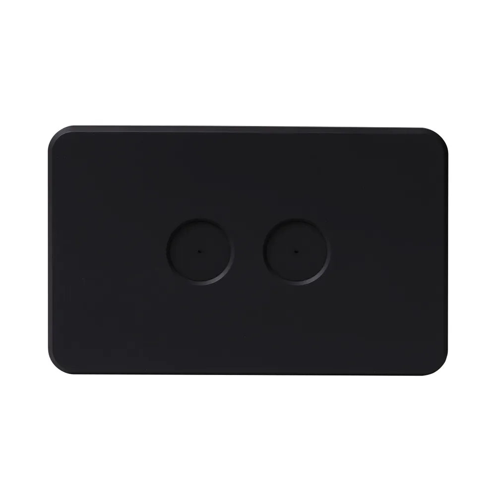 SAL AMBIENCE FACE PLATE 1 GANG SEMI GLOSS - BLACK