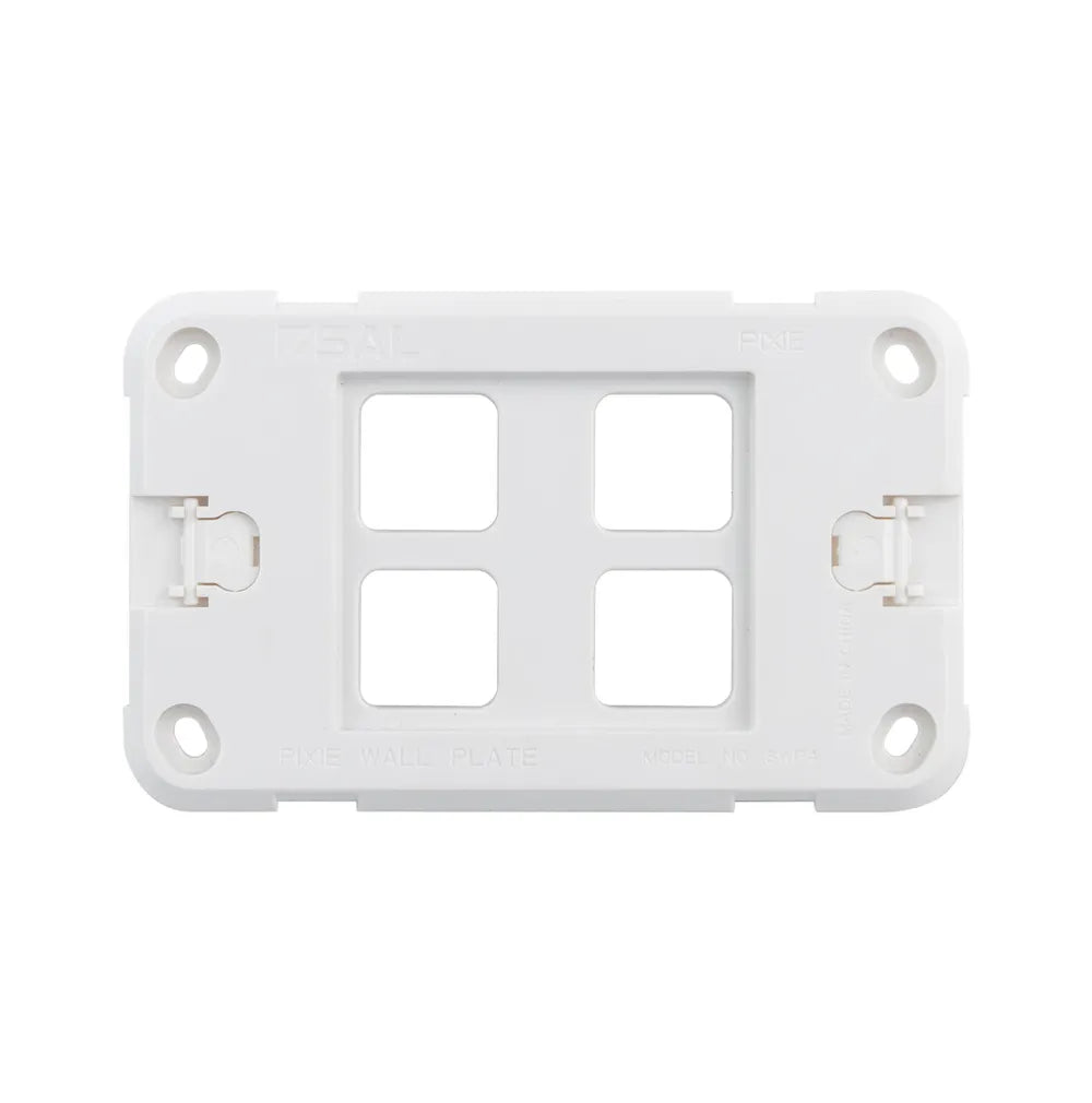SAL AMBIENCE WALL PLATE GANG - WHITE