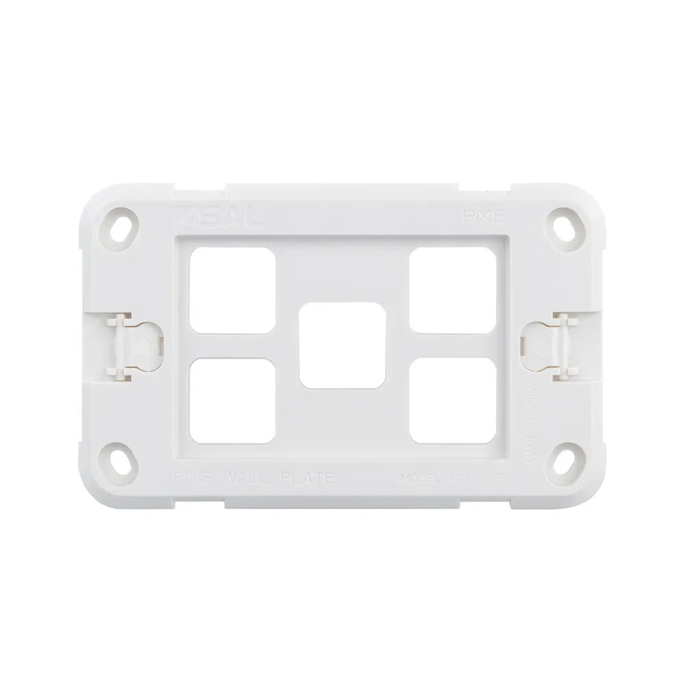 SAL AMBIENCE WALL PLATE GANG - WHITE