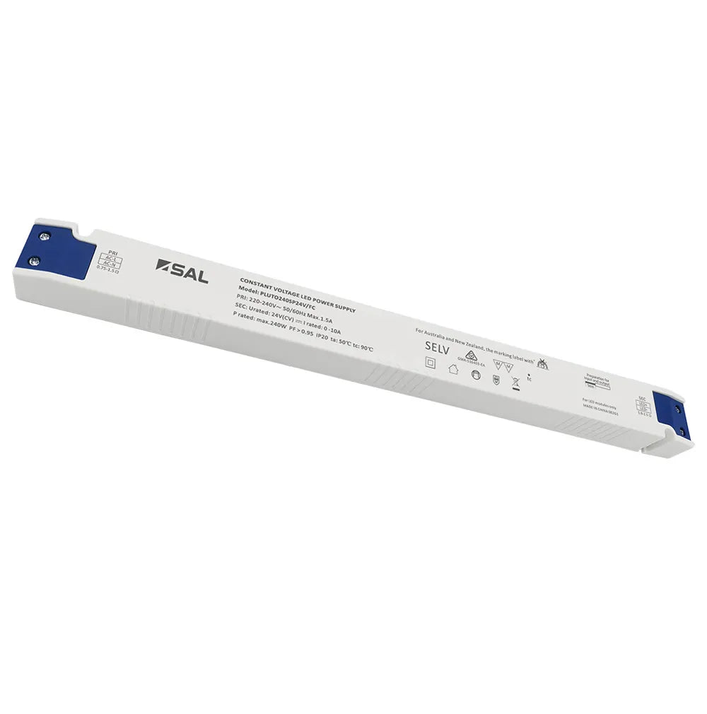 LED POWER SUPPLY CON VOLT PLUTO 24VDC 240W IP20 FLICKERCON.