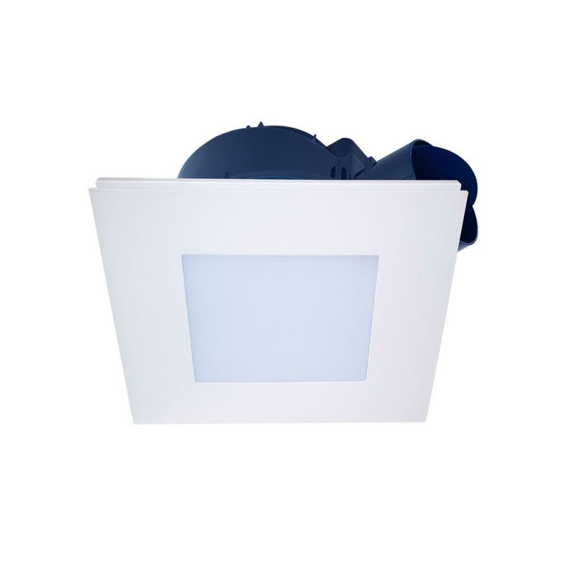 AIRBUS EC 500 Energy efficient Exhaust Fan, 14W Tri Color LED - Square - White