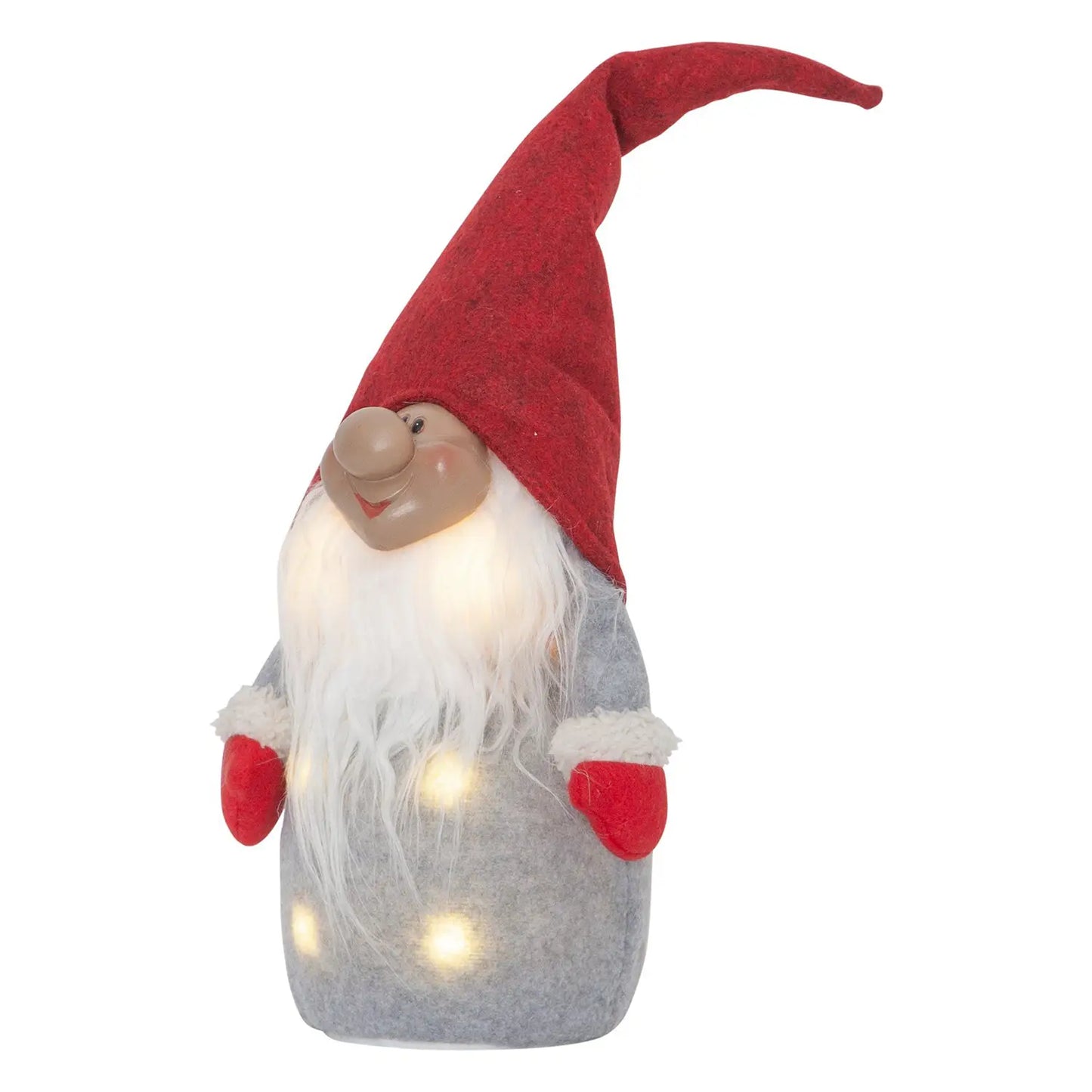 Christmas Joylight Santa Decoration - Red