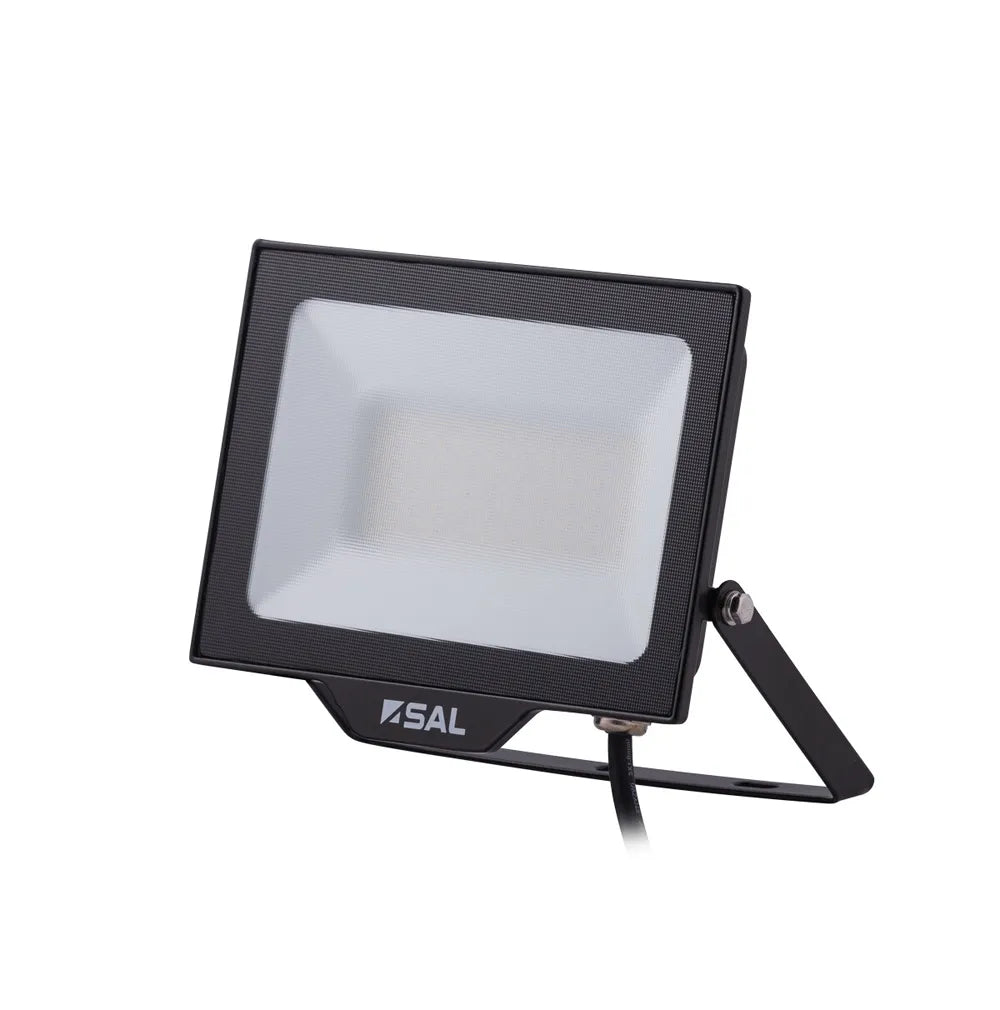 SAL LED FLOODLIGHT BRIGHTSTAR ECO 240V 15W 5K IP65 BLACK  *