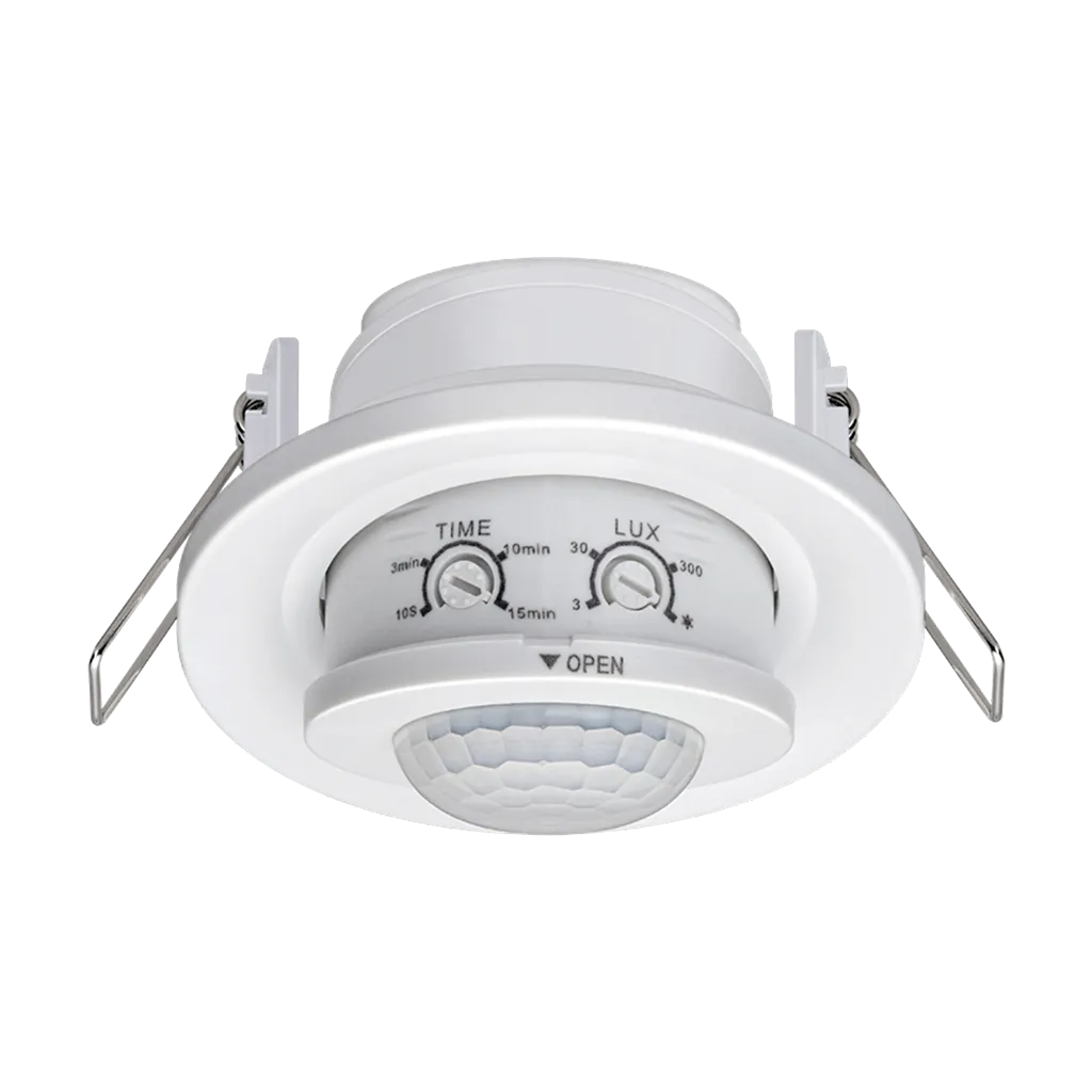 ROUND RECESSED PIR Sensor 360°