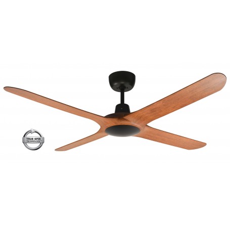Spyda - 4 Blade Ceiling Fan with Light