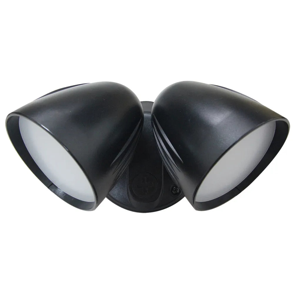 LED F/LIGHT 2x10W IP54 5K BLACK