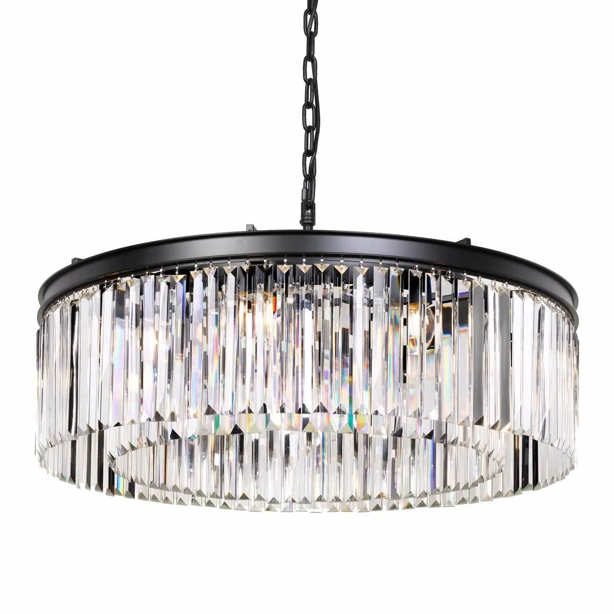 Serene Crystal Pendant Lights