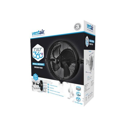 Tilt360 - Wall Drum Fan