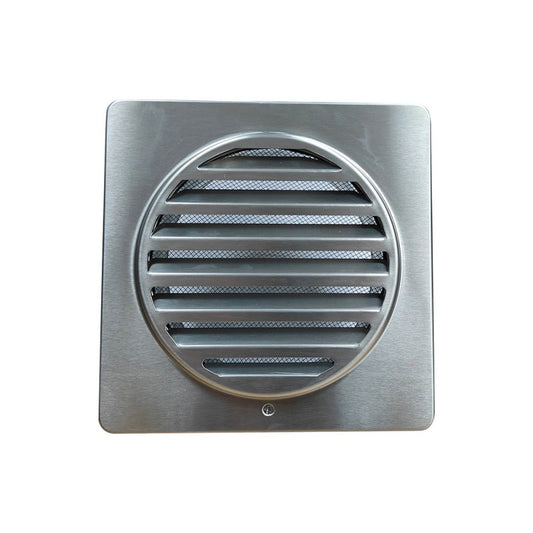 150mm 304 S/S External Wall Vent BAL40 Rated