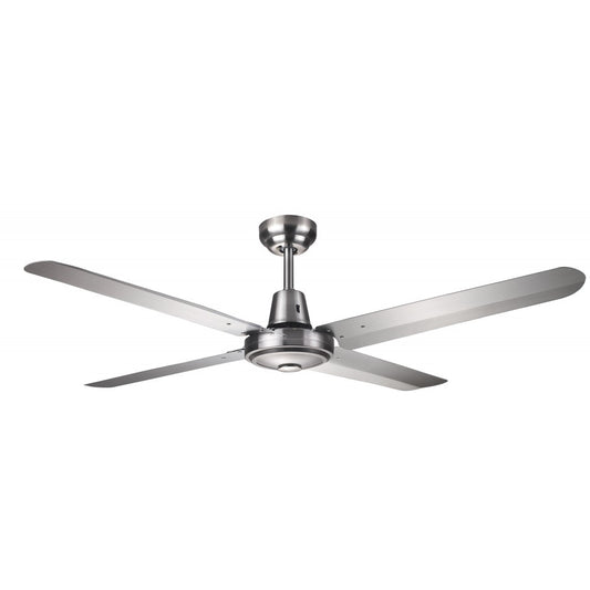 NATIONAL 52"  4 Blade 316 Marine Grade Stainless Steel ceiling fan - Suitable for outdoors