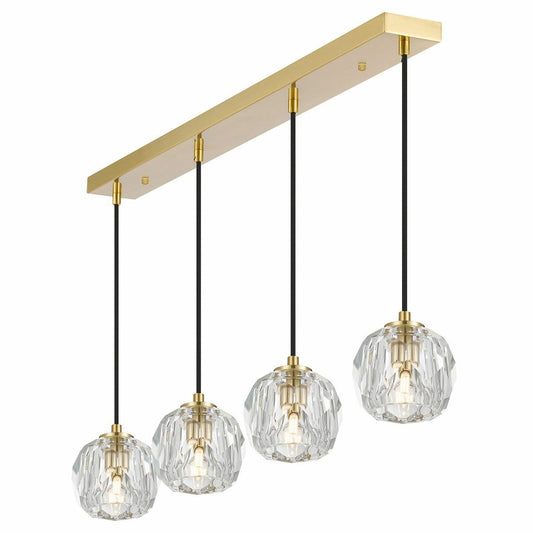 Zaha 4 Crystal Pendant Light