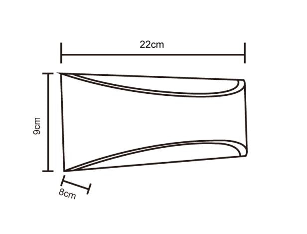 12w LED Contemporary Wall Light