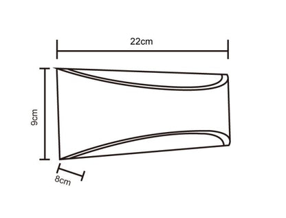 12w LED Contemporary Wall Light