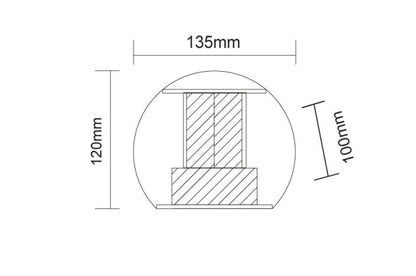 Adjustable Beam Angle LED Wall Light-Curved/Square