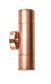 Round Up/Down Pillar Light Solid Copper