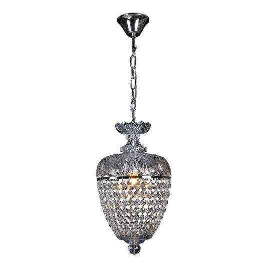 Chopin 1 Light Crystal Pendant