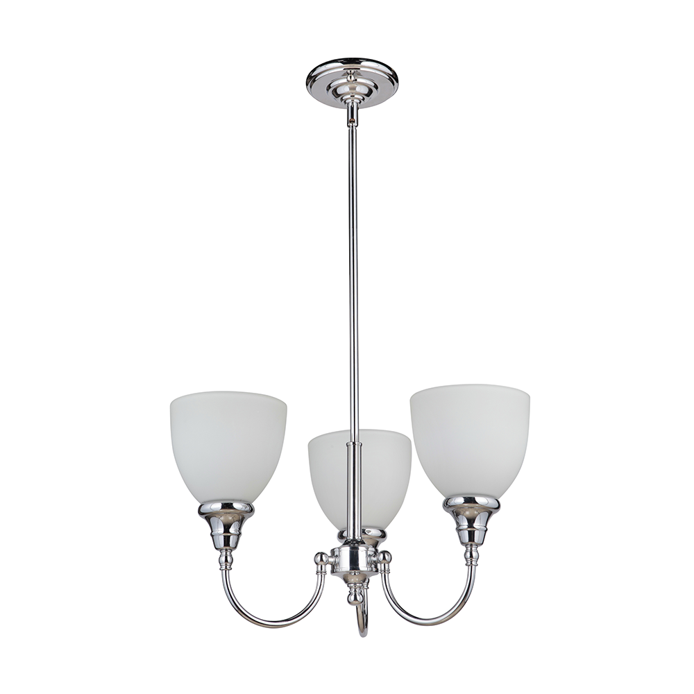 Benson 3 Light Pendant Chrome Upward