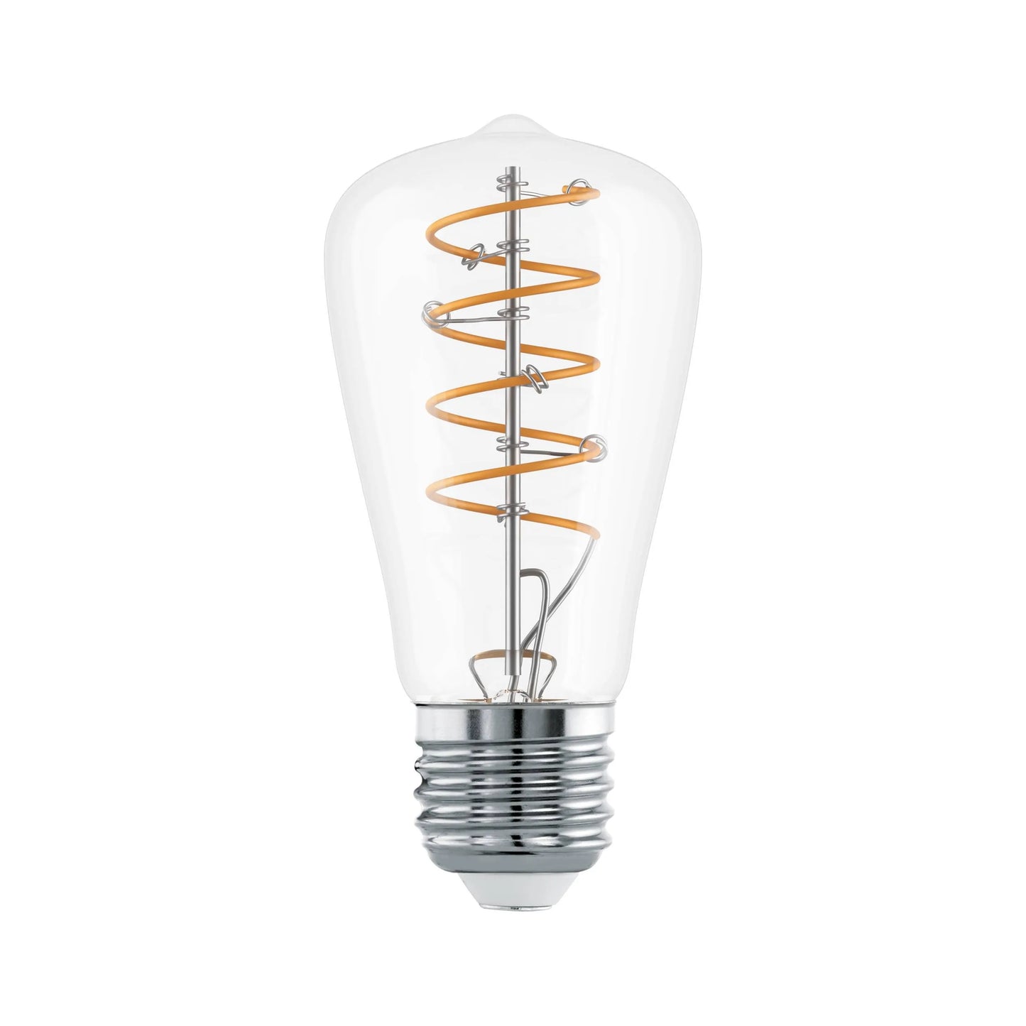 7.3W E27 2700K NON-DIM LED ST48 CLR SPIRAL FIL