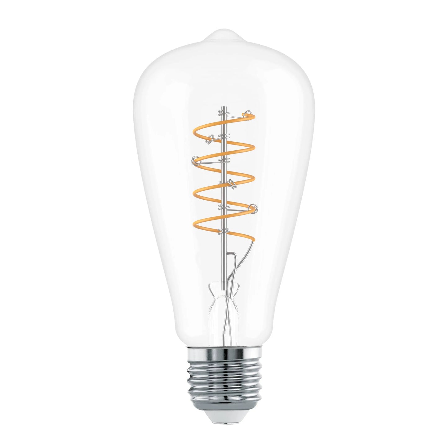 7.3W E27 2700K NON-DIM LED ST64 CLR SPIRAL FIL