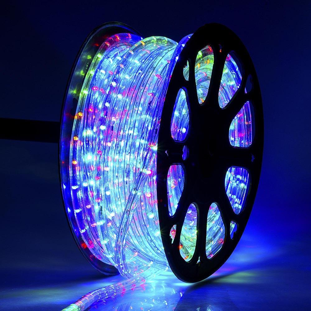 10m LED Rope Light - Plug In - Connectable Up To 50m - 8 Colour Options