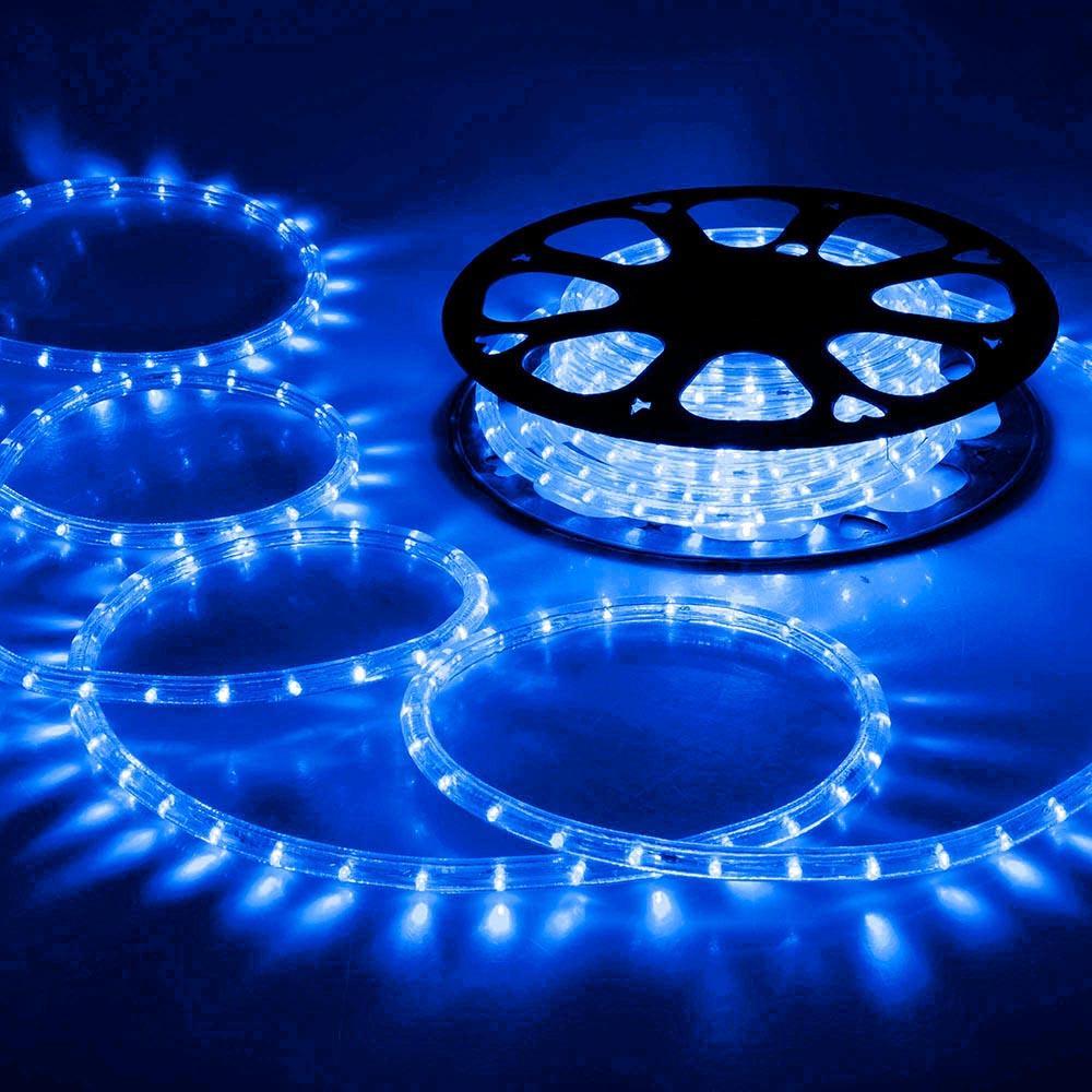 10m LED Rope Light - Plug In - Connectable Up To 50m - 8 Colour Options