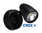 15 Watt LED Single Spot Black 3000k Warm White