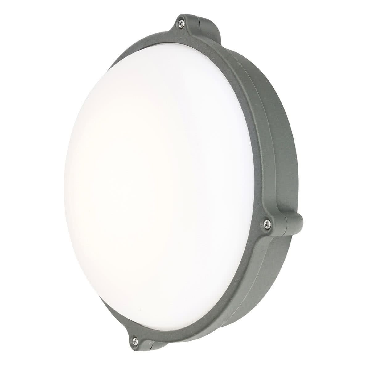 Delatite 20w LED Large Round Exterior Bunker Light