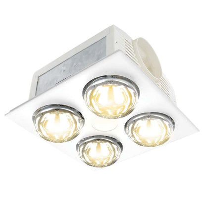 Horizon Quattro Bathroom 3 In 1 Heater Exhaust Fan Light