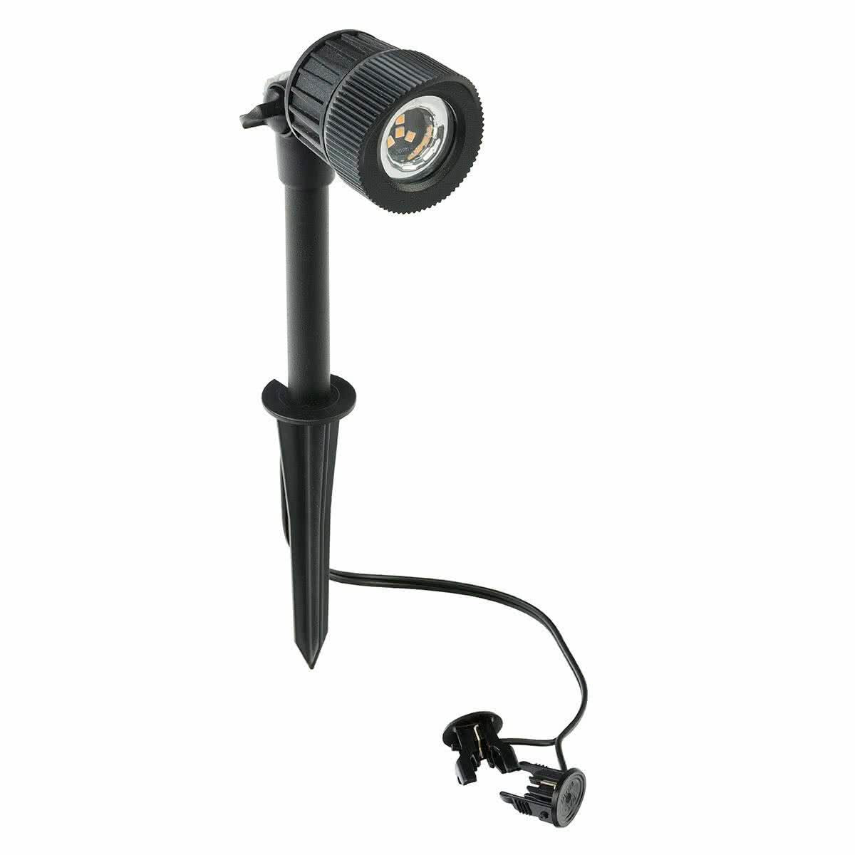 Pinnacle 12v 5w LED Black Outdoor Garden Spike Light