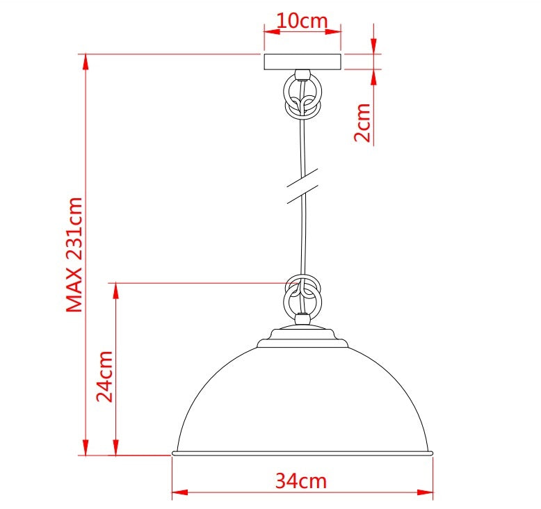 Cassidy Iron Pendant Lights