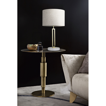 Margleus Table Lamp With Marble Base