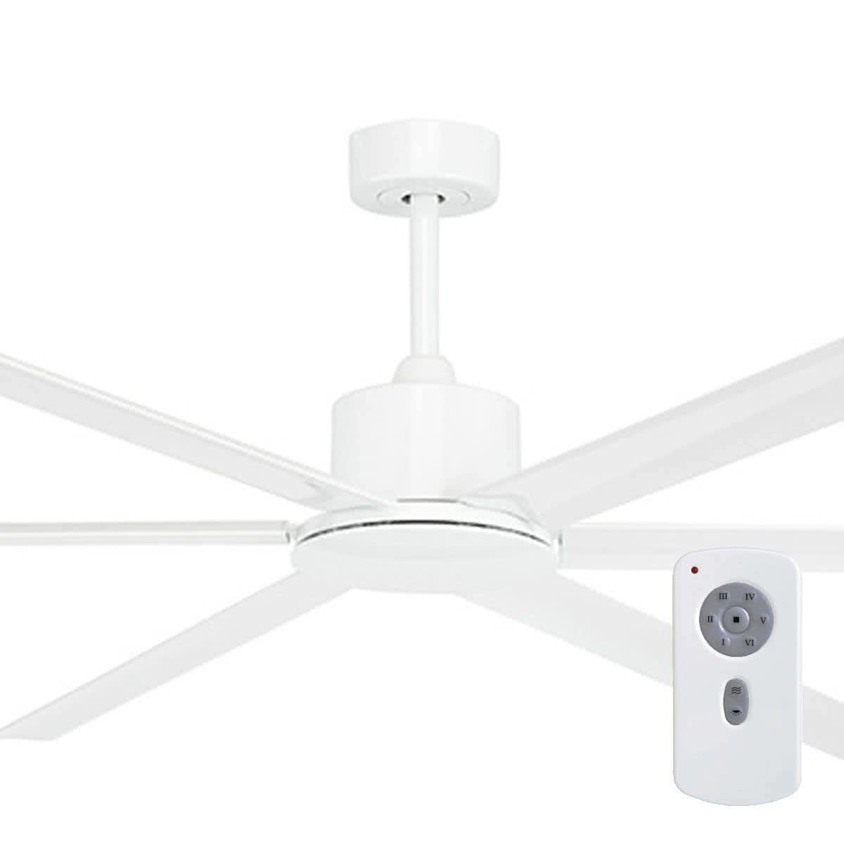 Hercules 84" Dc 6 Blade Aluminium Ceiling Fan With Remote