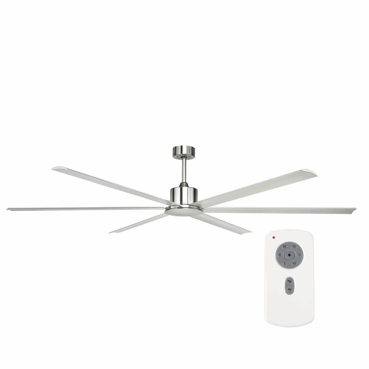 Hercules 84" Dc 6 Blade Aluminium Ceiling Fan With Remote
