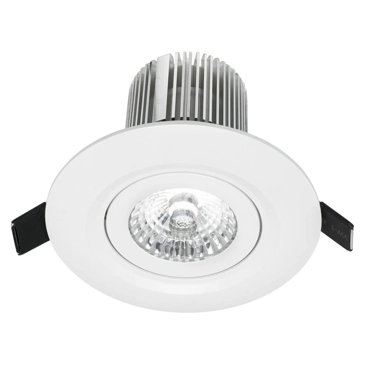 Luxor 10w LED Tri Colour Gimble Downlight