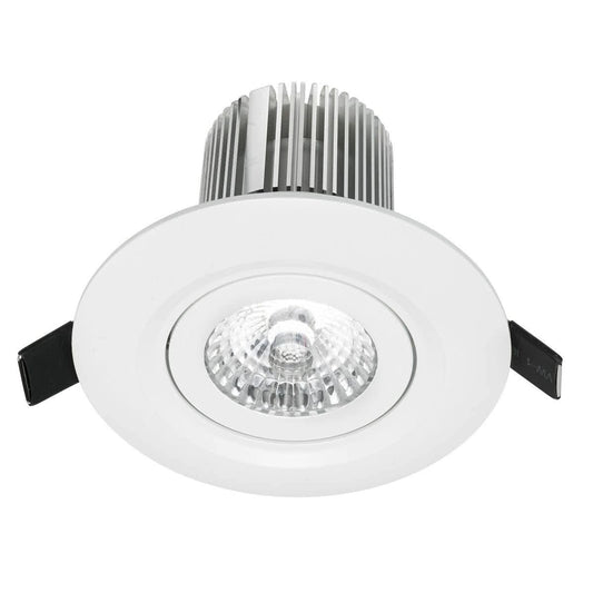 Luxor 10w LED Tri Colour Gimble Downlight
