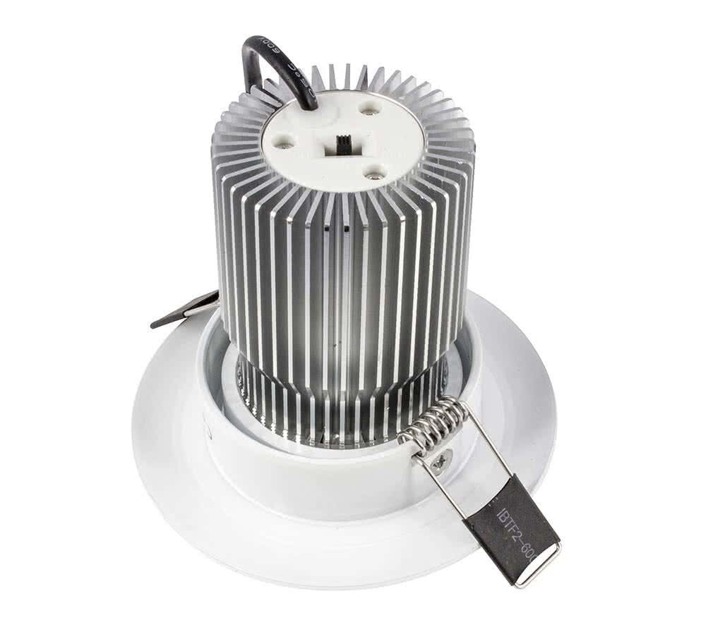 Luxor 10w LED Tri Colour Gimble Downlight