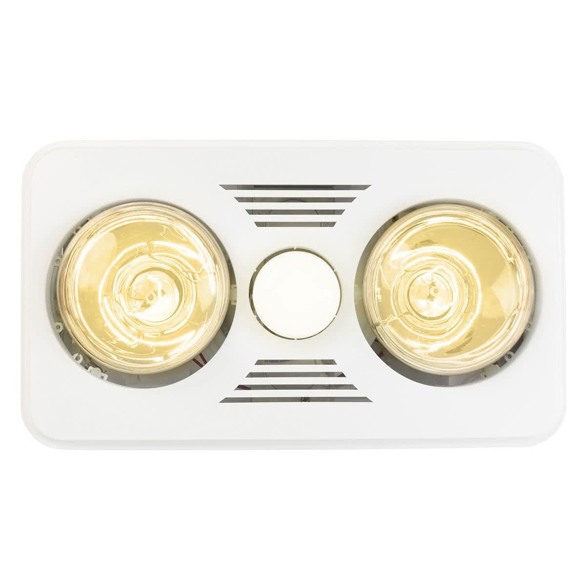 Velocity Ii Duo 3 In 1 Bathroom Heat Light Exhaust Fan