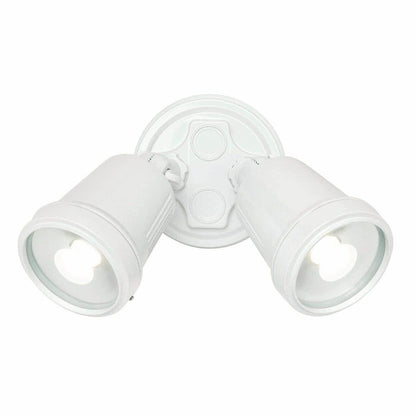 Hunter Trio 22w LED Tri Colour Twin Head Outdoor Spotlight