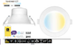 9 Watt LED Cct Smart Wifi Down Light