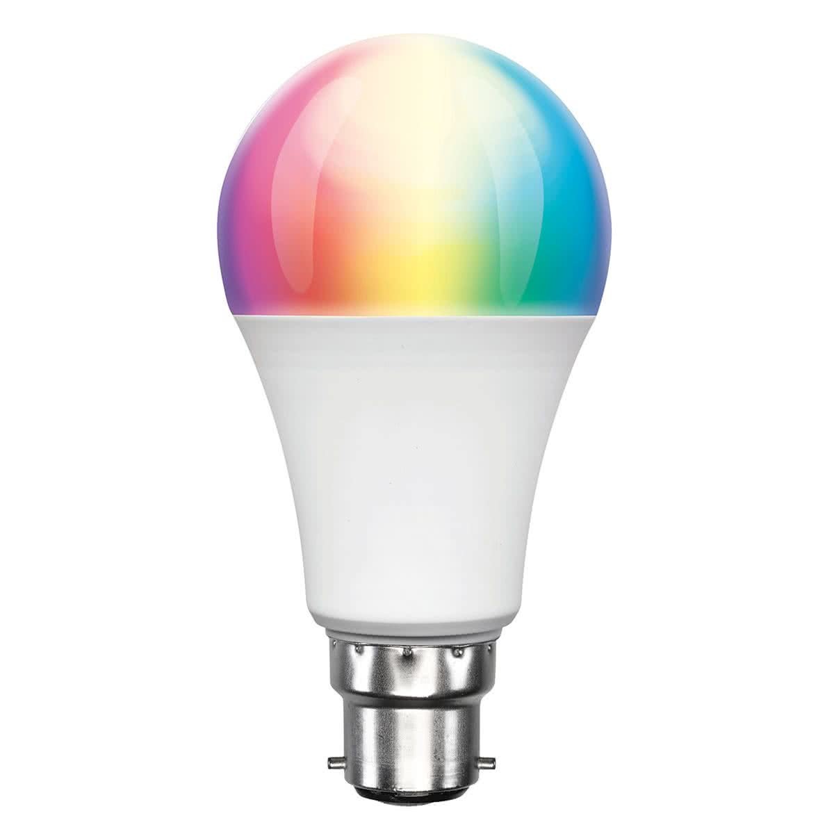Smart Colour B22 9w LED Rgb White Globe 800 Lumen