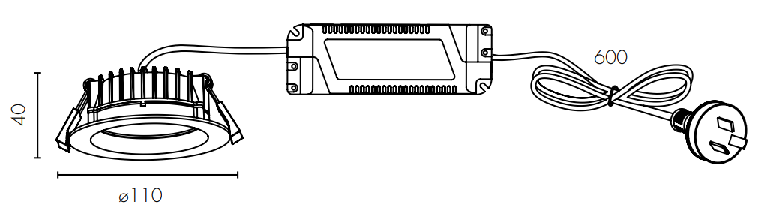 10 Watt LED Rgb + Cct Smart Wifi Down Light