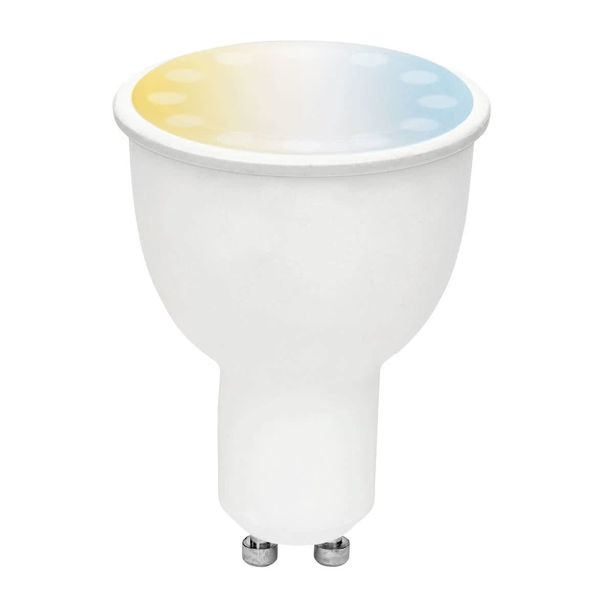 Smart White GU10 5w LED CCT Globe 400 Lumen