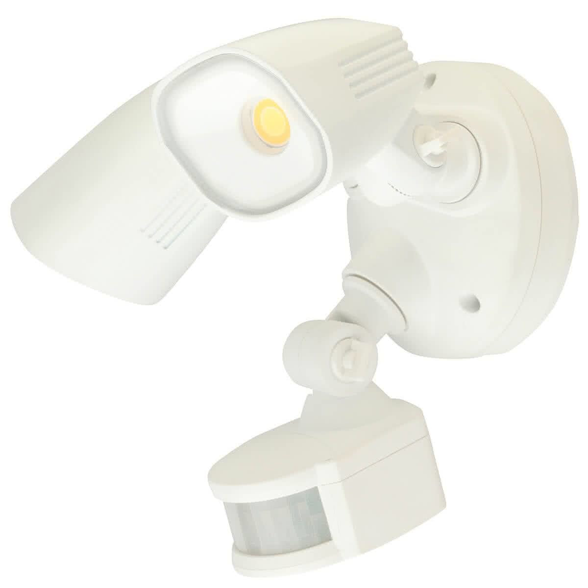 Shielder 20w Cob LED Twin Adjustable Outdoor Spotlight With Motion Sensor