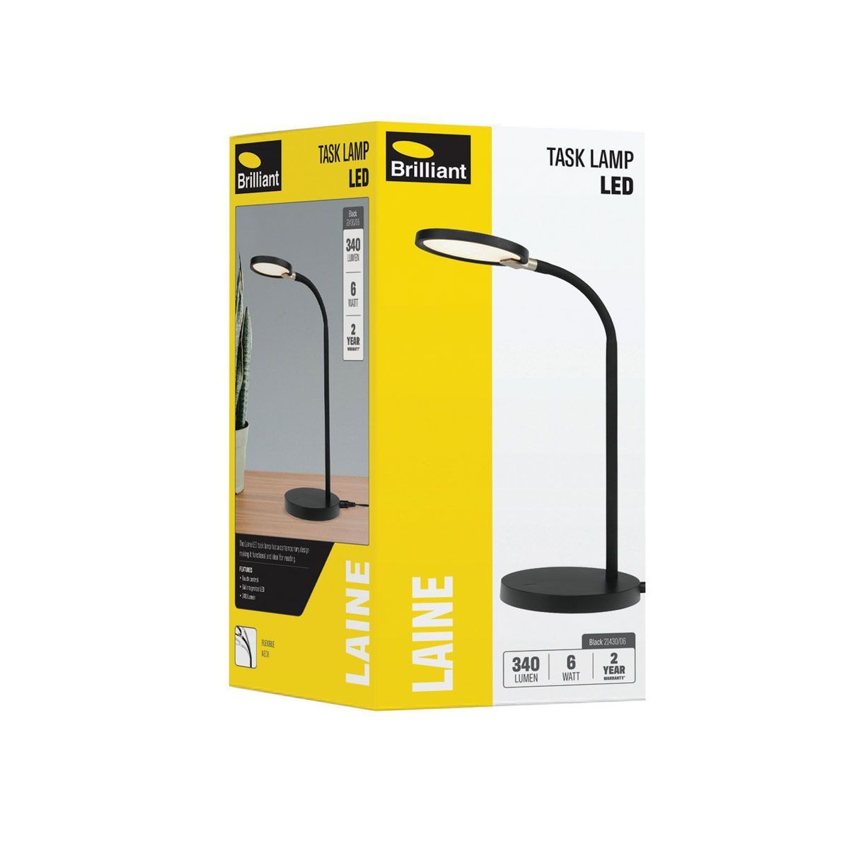 Laine 6w LED Adjustable Touch Desk Lamp