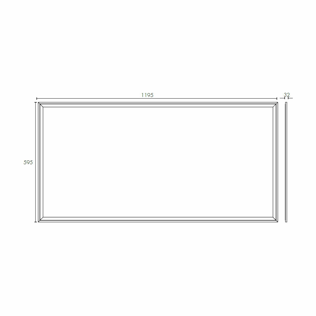 Smart Minka 45w LED Tunable White Bluetooth Mesh Panel Light 1200x600mm