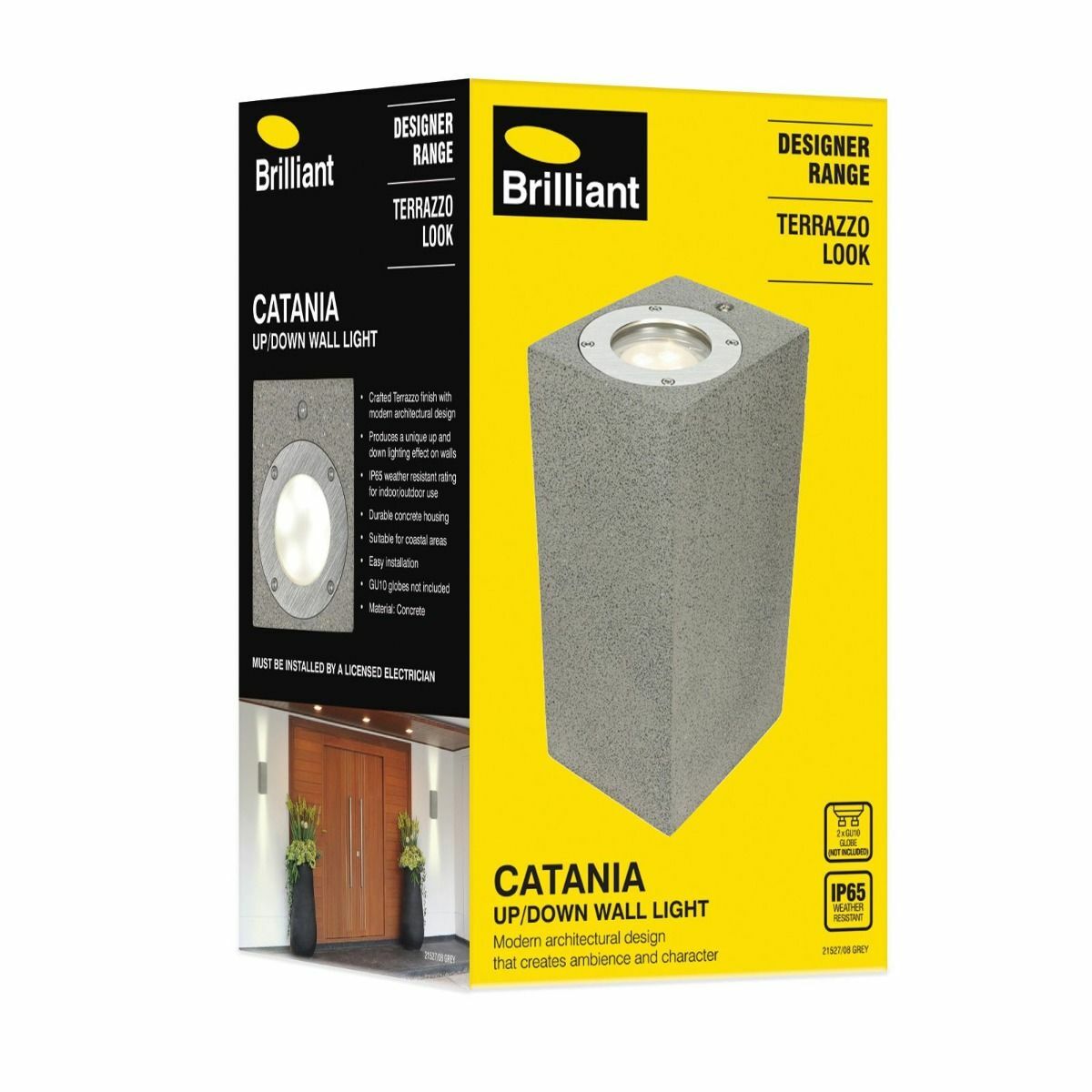 Catania Terrazzo Up and Down Outdoor Wall Light