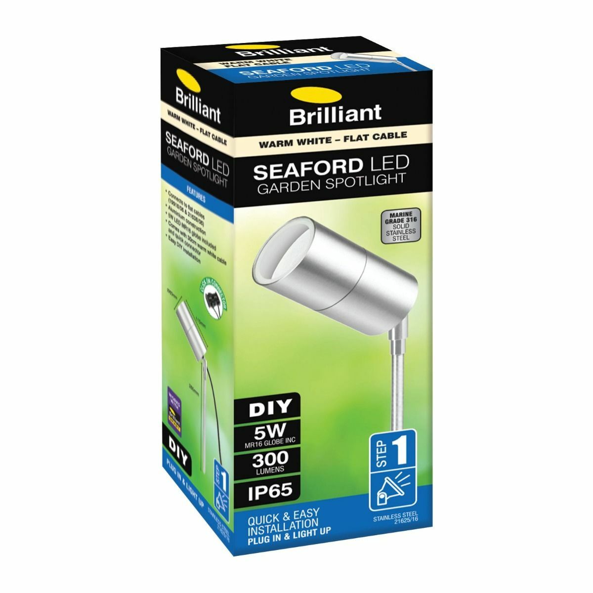 Seaford 12v 5w LED Garden Spike Light